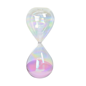 AMPULHETA DE VIDRO FURTA-COR DE 30 MINUTOS 20CM - 5274-RS