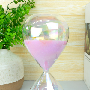 AMPULHETA DE VIDRO FURTA-COR DE 30 MINUTOS 20CM - 5274-RS