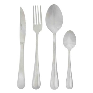 FAQUEIRO AÇO INOX MESA E CHA NO ESTOJO 24 PEÇAS - CA12120