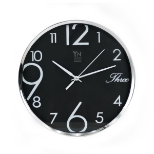 RELOGIO DE PAREDE CONTÍNUO DE PLÁSTICO 25CM - YKLJ15290-PT