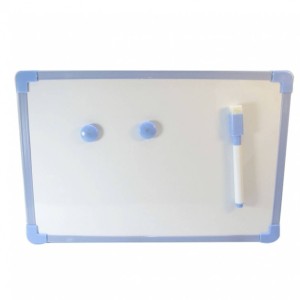 LOUSA MAGNÉTICA DE PLÁSTICO COM CANETA E APAGADOR 25X35CM - 1664-AZ