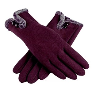 PAR DE LUVAS DE POLIESTER 24X9CM - BF1455-VN