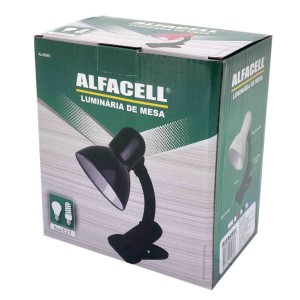 LUMINARIA DE MESA COM  PRESILHA GARRA BIVOLT - AL55001-BR