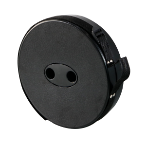 BANQUETA REDONDA RETRÁTIL DE PLÁSTICO 25X45CM - IM46219-PT