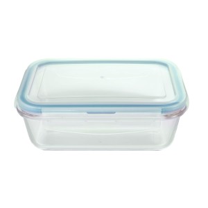 POTE DE VIDRO COM TAMPA HERMÉTICA 850ML - CA12228-AZ