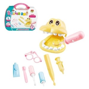 KIT MALETA INFANTIL DOUTOR DENTISTA COM ACESSÓRIOS 9 PEÇAS - DMT5584