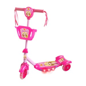 PATINETE 03 RODAS DE METAL MUSICAL PRINCESA BELINDA 35KG - DMR5027