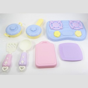 KIT COZINHA INFANTIL NA CARTELA COM 9 PEÇAS E COM INMETRO - JB262