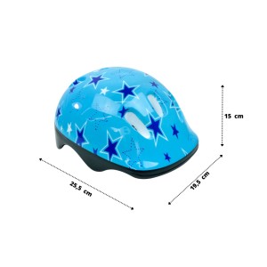 CAPACETE INFANTIL DE PLÁSTICO 54CM - CAP07