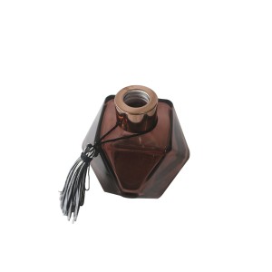 FRASCO DIFUSOR DE VIDRO COM PENDENTE DECORATIVO 150ML -HD02001-MR