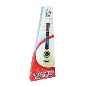 MINI VIOLÃO INFANTIL CORDA DE AÇO MUSICAL 58,5CM - PD699502-D