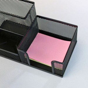 ORGANIZADOR PARA ESCRITÓRIO 03 DIVISÓRIAS DE METAL - HE66308-PT