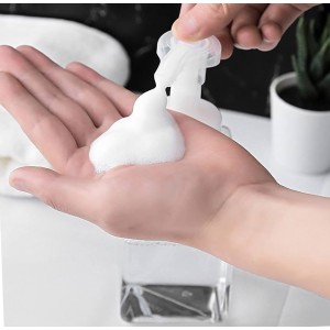 PORTA SABONETE LÍQUIDO ESPUMADOR COM PUMP PLASTICO 450ML - WC409625