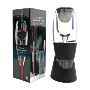 DECANTER AERADOR PARA VINHO COM SUPORTE 15,5CM - 3087