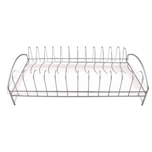 ESCORREDOR DE PRATOS DE FERRO E BANDEJA DE PLÁSTICO 2 PEÇAS - CA09515-BR