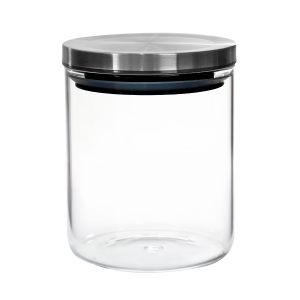 PORTA MANTIMENTOS COM TAMPA DE METAL E SILICONE 610ML - VDA04083