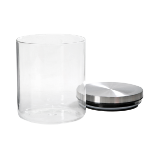 PORTA MANTIMENTOS COM TAMPA DE METAL E SILICONE 610ML - VDA04083