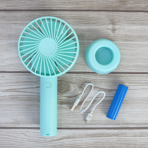 MINI VENTILADOR PORTÁTIL RECARREGÁVEL USB LED - A841-TI