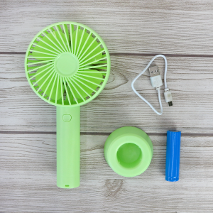 MINI VENTILADOR PORTÁTIL RECARREGÁVEL USB LED - A841-VD