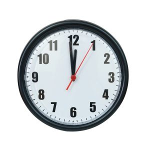 RELÓGIO DE PAREDE POLIESTIRENO 24CM - 403-H
