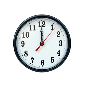 RELÓGIO DE MESA OU PAREDE DE POLIESTIRENO 15CM - 401-B