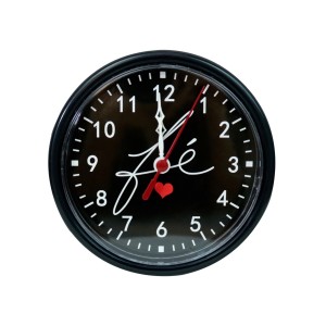 RELÓGIO DE MESA OU PAREDE DE POLIESTIRENO 15CM - 401-E