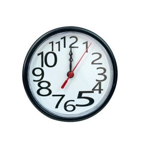 RELÓGIO DE MESA OU PAREDE DE POLIESTIRENO 15CM - 401-G