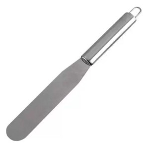 ESPATULA RETA PARA CONFEITAR EM INOX 31CM - IR3475