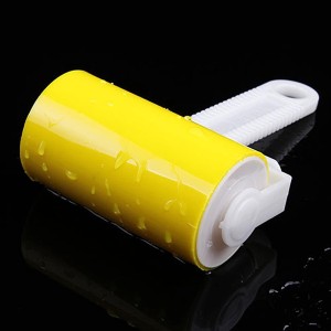 ROLO ADESIVO TIRA PELO DE PLÁSTICO LAVÁVEL 17CM - CA12323-AM