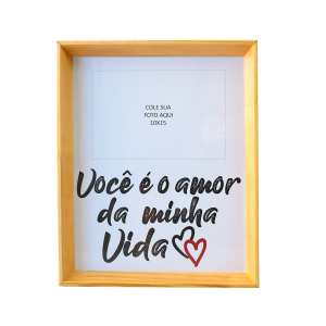 PORTA RETRATO AMOR FOTOS 10 X 15CM ESTAMPAS SORTIDAS - 2032-D