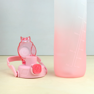 GARRAFA SPORT DE PLÁSTICO COM ALÇA 1000ML - 4177-RS