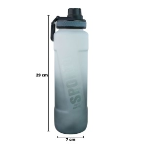 GARRAFA SPORT DE PLÁSTICO COM ALÇA 1000ML - 4176-PT