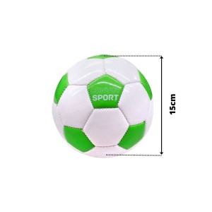 MINI BOLA DE FUTEBOL DE PVC (TAMANHO 02) - YS37012-BRVD