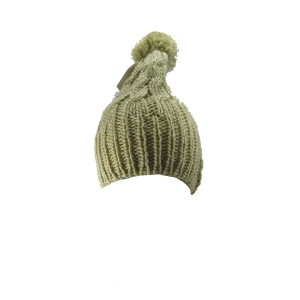 TOUCA DE MALHA COM POMPOM  ADULTO - BF2424-BG