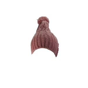 TOUCA DE MALHA COM POMPOM  ADULTO - BF2424-RS