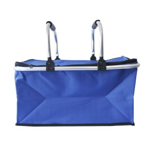 CESTA TÉRMICA PIQUENIQUE DOBRÁVEL E COM ALÇA 30 LITROS - CA15073-AZ