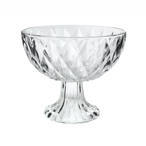 BOMBONIERE DE VIDRO COM PÉ E SEM TAMPA 500ML - VDA13037