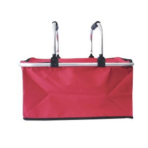 CESTA TÉRMICA PIQUENIQUE DOBRÁVEL E COM ALÇA 30 LITROS - CA15073-VM