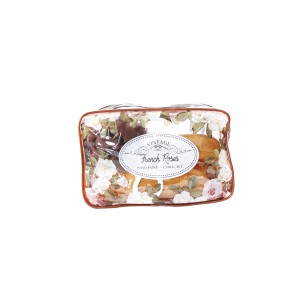 KIT PARA VIAGEM DE PLÁSTICO COM 04 PEÇAS - 0525-MR