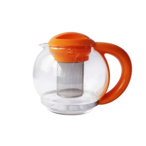 CHALEIRA DE VIDRO 1,5L COM INFUSOR INTERNO - CHA360-LJ