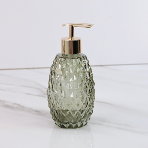 PORTA SABONETE LÍQUIDO DE VIDRO 300ML - 96150-FUMÊ