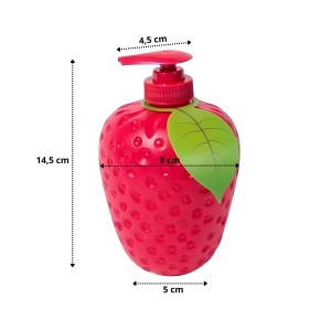 PORTA SABONETE OU ÁLCOOL EM GEL  DE PLÁSTICO EM FORMA DE FRUTA - 1237