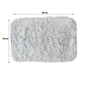 TAPETE FELPUDO DE POLIESTER 40X60CM - TAP0005-CZCL