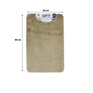 TAPETE SOFT ANTIDERRAPANTE POLIESTER 50X80CM - TAPBA19-BG