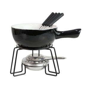 JOGO DE FONDUE DE CERÂMICA COM 8 PEÇAS 700ML - CA12362-PT