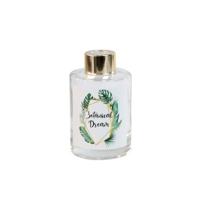 FRASCO PARA DIFUSOR DE VIDRO COM VARETAS 130ML - DIF05-C