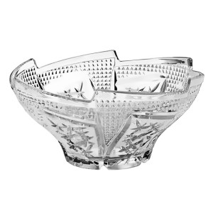 SALADEIRA DE VIDRO EM RELEVO 26CM - 860731W