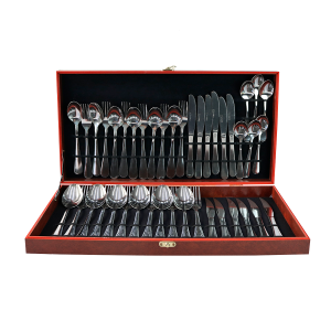 FAQUEIRO AÇO INOX MESA E CHA NA MALETA 42 PEÇAS - CA12020