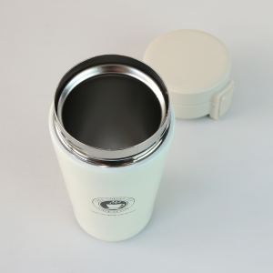 COPO ISOTERMICO DE AÇO INOX COM TRAVA 300ML - GDR0536-BR