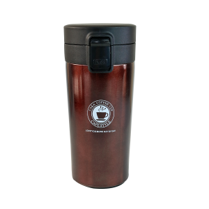 COPO ISOTERMICO DE AÇO INOX COM TRAVA 300ML - GDR0536-MR